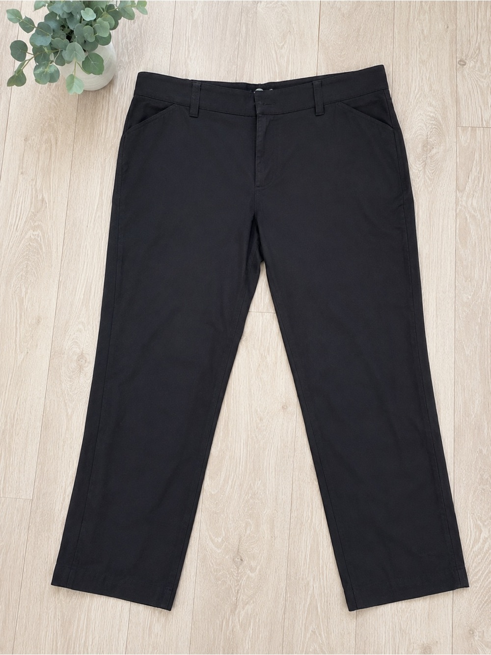 Dickies Women's Straight Leg Work Pants Stretch Career Casual